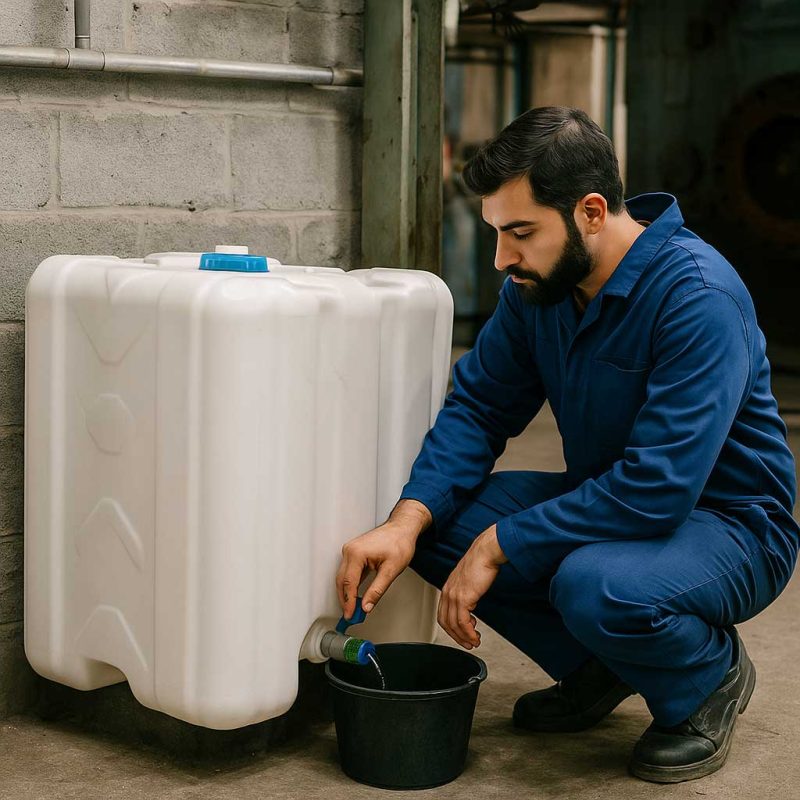 مخزن ۱۰۰۰ لیتری نو و دست دوم