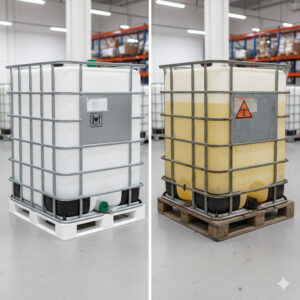 تفاوت مخزن IBC فودگرید واقعی با نمونه معمولی | راهنمای کامل خرید