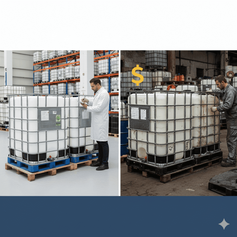 مزایا و معایب مخزن IBC نو و دست دوم1