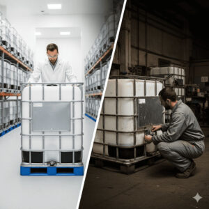 مقایسه قیمت مخزن IBC نو و دست دوم