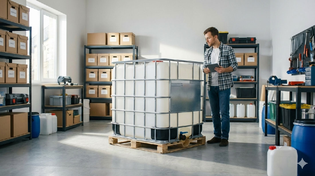 مخزن IBC مناسب کسب‌وکارهای تازه‌کار